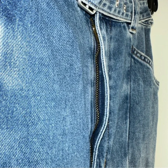 Madewell High Rise Tapered Seamed Jeans Size 28 - Picture 2 of 7